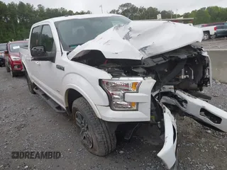2016 Ford F-150 XLT with VIN 1FTEW1EP0GFB92396, listed as a IAAI auction lot 42209457 with 117,685 mi miles and . Bid and sale history available at DreamBid. Image 1.