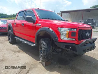 2018 Ford F-150 XL with VIN 1FTEW1EP7JKF18208, listed as a IAAI auction lot 42542615 with 40,981 mi miles and . Bid and sale history available at DreamBid. Image 1.