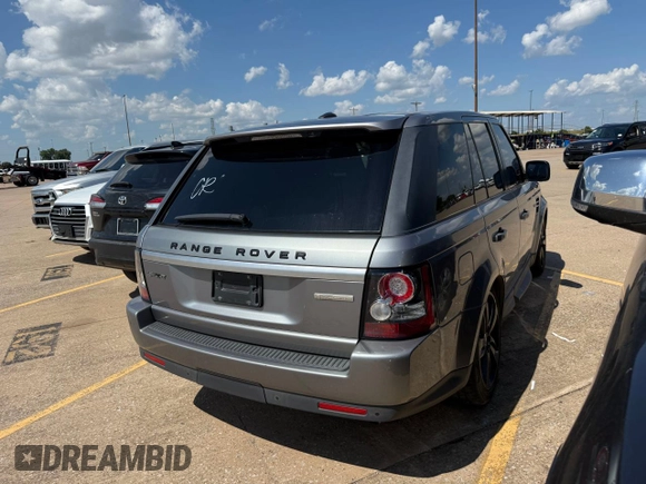 2013 Land Rover Range Rover Sport HSE Lux with VIN SALSK2D46DA803531, listed as a Copart auction lot 64678465 with Not provided miles and Clean title. Bid and sale history available at DreamBid. Image 4.