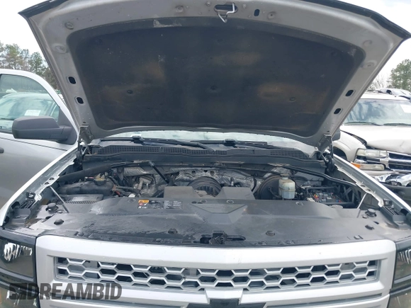 2014 Chevrolet Silverado 1500 Work Truck with VIN 1GCVKPEHXEZ210955, listed as a IAAI auction lot 41843645 with 267,582 mi miles and . Bid and sale history available at DreamBid. Image 10.