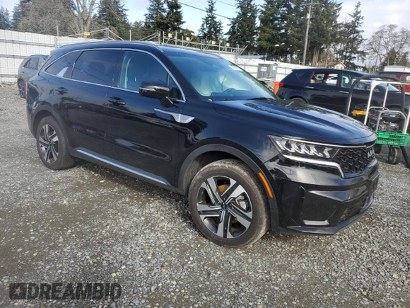 2023 Kia Sorento EX z VIN KNDRHDLG1P5158036, wystawiony jako Copart lot #51611695 z przebiegiem 34 057 mil mil oraz Czysty tytuł • Clean title. Historia ofert i sprzedaży dostępna na DreamBid. Obrazek 4.