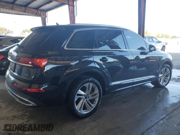 2022 Audi Q7 Premium z VIN WA1AXBF71ND021921, wystawiony jako Copart lot #86780594 z przebiegiem 10 653 mil mil oraz Szkoda całkowita • Salvage title. Historia ofert i sprzedaży dostępna na DreamBid. Obrazek 3.