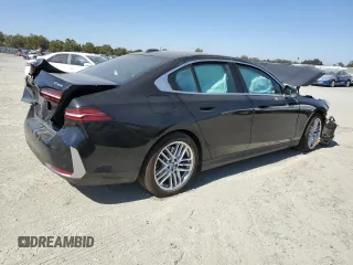 2024 BMW 5 Series 540i xDrive with VIN WBA63FJ06RCR29413, listed as a Copart auction lot 74137104 with 0 mi miles and Salvage Title. Bid and sale history available at carsss.com. Image 3.