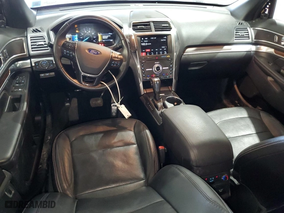 2019 Ford Explorer Limited with VIN 1FM5K8F84KGA11181, listed as a Copart auction lot 48874045 with 107,608 mi miles and Salvage Title. Bid and sale history available at carsss.com. Image 8.
