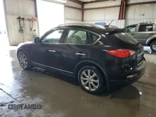 2012 Infiniti EX Journey z VIN JN1AJ0HRXCM451506, wystawiony jako Copart lot #58348595 z przebiegiem Nie podano mil oraz Szkoda całkowita • Salvage title. Historia ofert i sprzedaży dostępna na DreamBid. Obrazek 2.