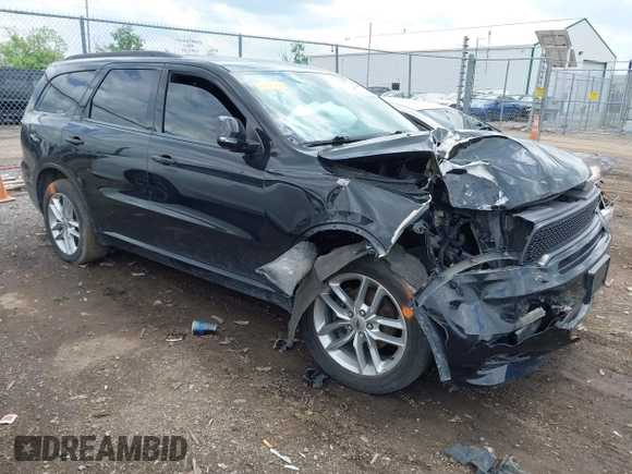 2020 Dodge Durango GT Plus z VIN 1C4RDJDG3LC107443, wystawiony jako IAAI lot #42266024 z przebiegiem 87 183 mil mil oraz . Historia ofert i sprzedaży dostępna na DreamBid. Obrazek 1.
