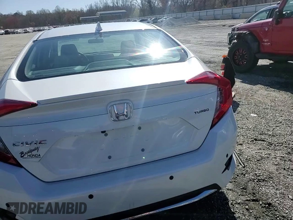 2019 Honda Civic Sedan EX with VIN 19XFC1F33KE011691, listed as a Copart auction lot 49576805 with 40,782 mi miles and Salvage Title. Bid and sale history available at carsss.com. Image 13.