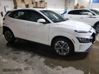 2022 Hyundai Kona Electric Limited with VIN KM8K53AG4NU147442, listed as a Copart auction lot 42278803 with NaN miles. Bid and sale history available at carsss.com. Image 4.