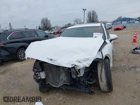 2023 Genesis GV70 2.5T with VIN KMUMADTB1PU089807, listed as a IAAI auction lot 41954282 with 93,396 mi miles and . Bid and sale history available at DreamBid. Image 6.