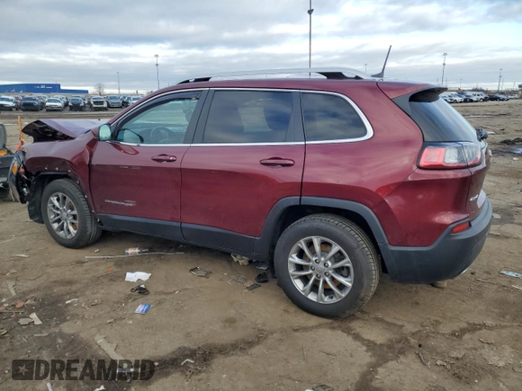 2020 Jeep Cherokee Latitude Plus with VIN 1C4PJMLX4LD594343, listed as a Copart auction lot 48918255 with 79,196 mi miles and Salvage title. Bid and sale history available at DreamBid. Image 2.