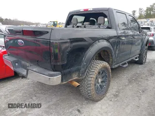 2017 Ford F-150 XL with VIN 1FTEW1EF8HFC36816, listed as a IAAI auction lot 41481007 with 100,828 mi miles. Bid and sale history available at carsss.com. Image 4.