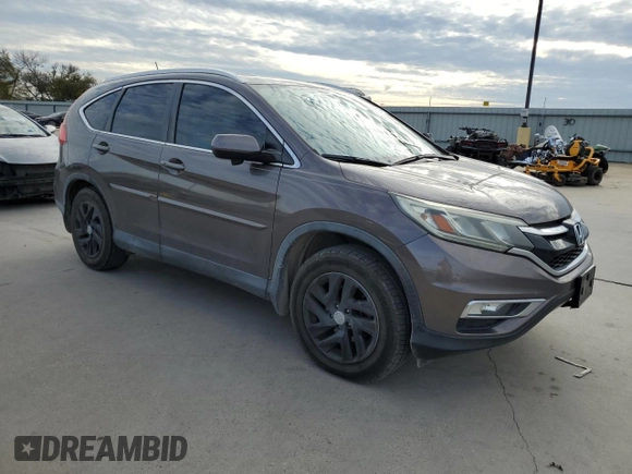 2015 Honda CR-V EX-L with VIN 2HKRM3H72FH536328, listed as a Copart auction lot 81567354 with 132,381 mi miles and Clean Title. Bid and sale history available at carsss.com. Image 4.