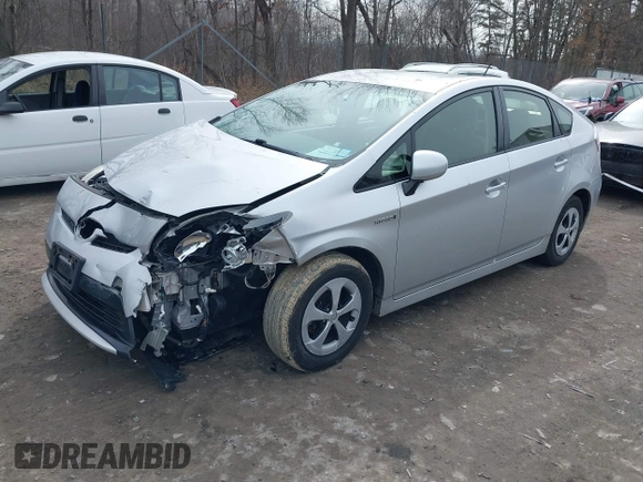 2013 Toyota Prius One with VIN JTDKN3DU0D0337167, listed as a IAAI auction lot 41758118 with 188,298 mi miles. Bid and sale history available at carsss.com. Image 17.