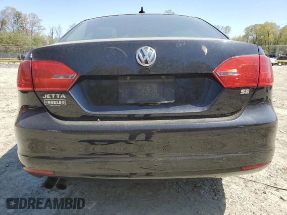 2014 Volkswagen Jetta Sedan SE with VIN 3VWD17AJ3EM268718, listed as a Copart auction lot 53458795 with 160,124 mi miles and Clean Title. Bid and sale history available at carsss.com. Image 6.