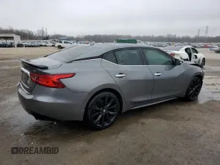 2017 Nissan Maxima S with VIN 1N4AA6AP0HC457374, listed as a Copart auction lot 43526645 with 114,752 mi miles and Salvage Title. Bid and sale history available at DreamBid. Image 3.