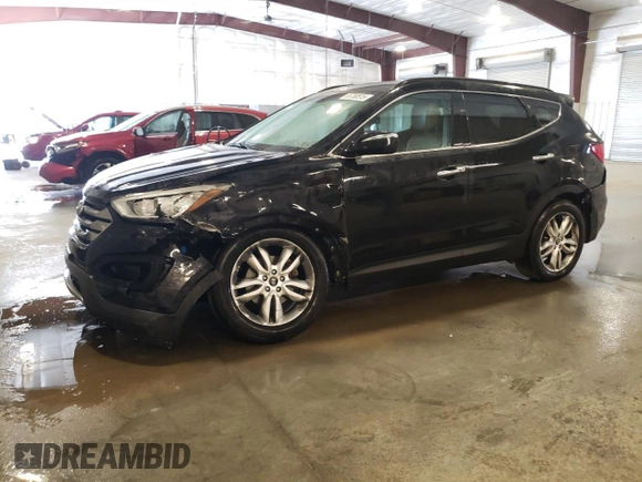 2013 Hyundai Santa Fe Sport z VIN 5XYZUDLA5DG076949, wystawiony jako Copart lot #55758515 z przebiegiem 168 636 mil mil oraz Szkoda całkowita • Salvage title. Historia ofert i sprzedaży dostępna na DreamBid. Obrazek 1.