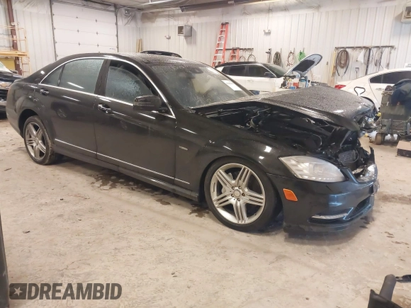 2012 Mercedes-Benz S 550 with VIN WDDNG9EB2CA481521, listed as a IAAI auction lot 41488845 with 89,186 mi miles and . Bid and sale history available at DreamBid. Image 1.