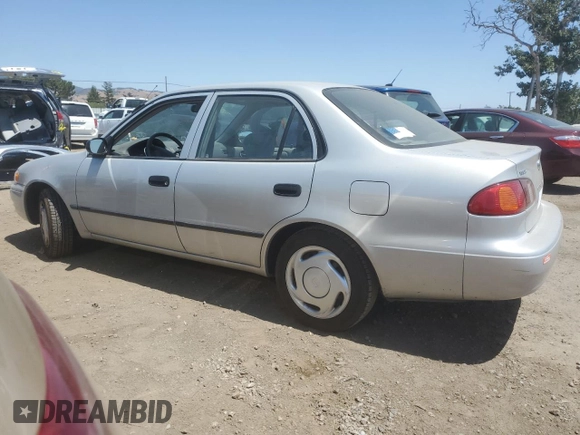 1999 Toyota Corolla VE with VIN 1NXBR12E5XZ243959, listed as a Copart auction lot 62233875 with 58,281 mi miles and Clean title. Bid and sale history available at DreamBid. Image 2.