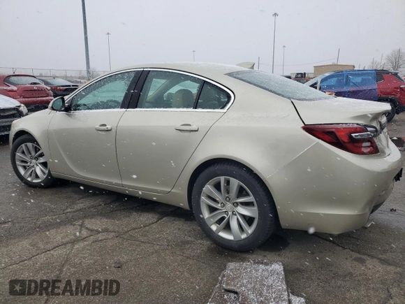 2015 Buick Regal Premium II with VIN 2G4GR5GX0F9209818, listed as a Copart auction lot 81962874 with 96,403 mi miles and Salvage Title. Bid and sale history available at carsss.com. Image 2.