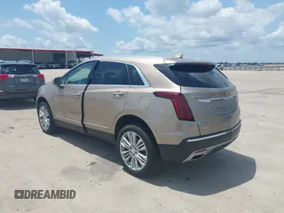 2022 Cadillac XT5 AWD Premium Luxury with VIN 1GYKNDRSXNZ112680, listed as a IAAI auction lot 42389521 with 12,365 mi miles and . Bid and sale history available at DreamBid. Image 3.