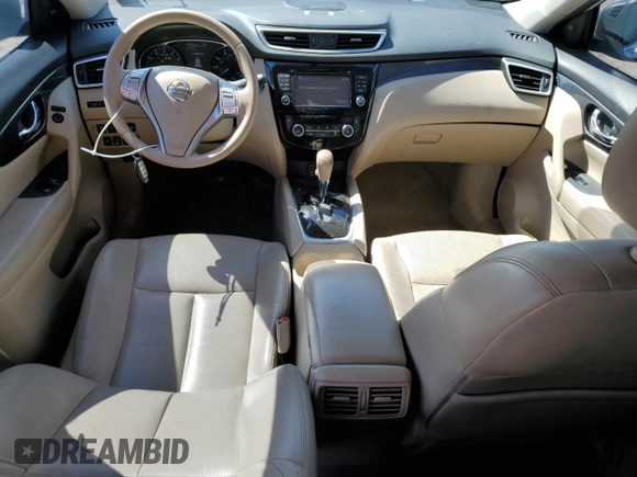 2015 Nissan Rogue SV with VIN 5N1AT2MT0FC773453, listed as a Copart auction lot 53191465 with 108,810 mi miles and Salvage Title. Bid and sale history available at carsss.com. Image 8.