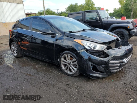 2016 Hyundai Elantra with VIN KMHD35LH8GU274908, listed as a Copart auction lot 69062534 with 125,751 mi miles and Salvage Title. Bid and sale history available at DreamBid. Image 4.