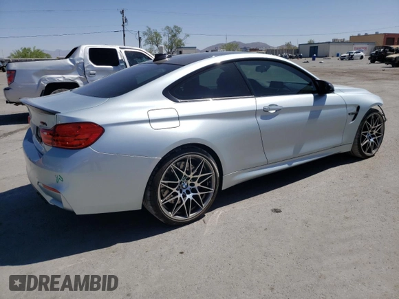 2017 BMW M4 with VIN WBS3R9C51HK709253, listed as a Copart auction lot 56859804 with 49,049 mi miles. Bid and sale history available at carsss.com. Image 3.