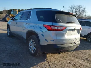 2020 Chevrolet Traverse LT Leather with VIN 1GNEVHKW3LJ256209, listed as a IAAI auction lot 41826165 with 70,109 mi miles. Bid and sale history available at carsss.com. Image 3.