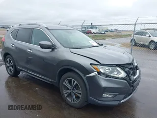 2017 Nissan Rogue SV with VIN 5N1AT2MV4HC769717, listed as a IAAI auction lot 42123006 with 55,254 mi miles and . Bid and sale history available at DreamBid. Image 1.