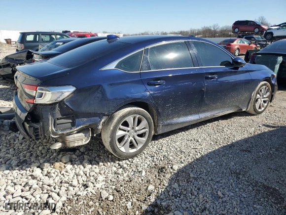 2019 Honda Accord Sedan LX 1.5T with VIN 1HGCV1F10KA129617, listed as a Copart auction lot 44258975 with NaN miles and Salvage Title. Bid and sale history available at carsss.com. Image 3.