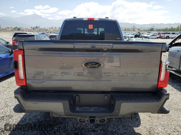 2024 Ford F-250 XL with VIN 1FT8W2BM3REC77366, listed as a Copart auction lot 56059195 with 6,038 mi miles and Salvage title. Bid and sale history available at DreamBid. Image 6.