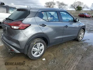 2024 Nissan Kicks S with VIN 3N1CP5BV7RL566559, listed as a Copart auction lot 48710485 with 5,903 mi miles and Salvage Title. Bid and sale history available at carsss.com. Image 3.