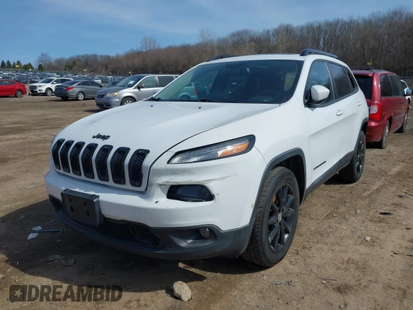 2014 Jeep Cherokee Latitude with VIN 1C4PJMCB1EW301011, listed as a IAAI auction lot 41777745 with 133,643 mi miles and . Bid and sale history available at DreamBid. Image 2.