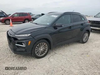 2018 Hyundai Kona SEL with VIN KM8K22AA5JU105130, listed as a Copart auction lot 54621125 with 81,625 mi miles and Salvage Title. Bid and sale history available at DreamBid. Image 1.