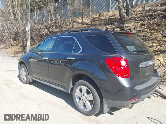 2014 Chevrolet Equinox LT with VIN 2GNFLGE37E6190172, listed as a IAAI auction lot 42130721 with 142,754 mi miles. Bid and sale history available at carsss.com. Image 3.