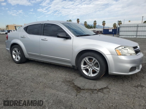 2012 Dodge Avenger SE with VIN 1C3CDZAB8CN154070, listed as a Copart auction lot 47322795 with 190,259 mi miles and Salvage Title. Bid and sale history available at DreamBid. Image 4.