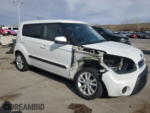 2012 Kia Soul + with VIN KNDJT2A67C7396384, listed as a Copart auction lot 49314415 with 218,562 mi miles and Salvage Title. Bid and sale history available at carsss.com. Image 4.