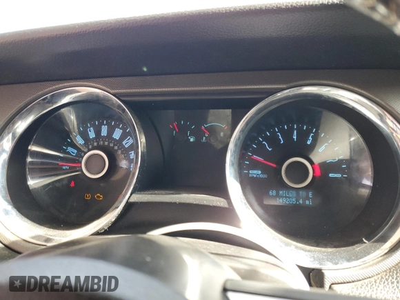 2014 Ford Mustang V6 with VIN 1ZVBP8AM9E5248436, listed as a Copart auction lot 48424915 with 149,205 mi miles and Salvage title. Bid and sale history available at DreamBid. Image 9.