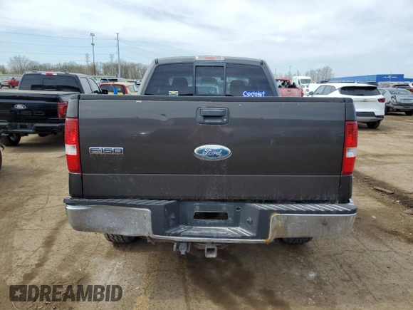 2006 Ford F-150 XLT with VIN 1FTPX14556NA04188, listed as a Copart auction lot 54541615 with 1,963,083 mi miles and Clean Title. Bid and sale history available at carsss.com. Image 6.
