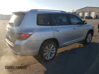 2009 Toyota Highlander Limited with VIN JTEEW44A492028718, listed as a Copart auction lot 48860015 with 145,886 mi miles and Salvage title. Bid and sale history available at DreamBid. Image 3.