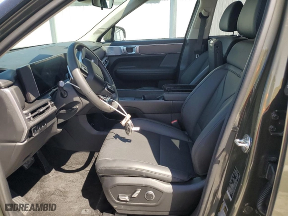 2025 Hyundai Santa Fe SEL with VIN 5NMP2DGL2SH083708, listed as a Copart auction lot 50188435 with 13,332 mi miles and Clean Title. Bid and sale history available at carsss.com. Image 7.
