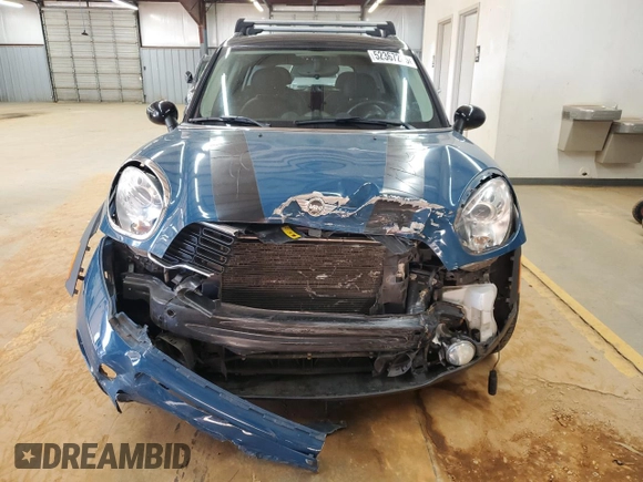2012 MINI Countryman S with VIN WMWZC3C56CWL82136, listed as a Copart auction lot 52367285 with 109,177 mi miles and Salvage Title. Bid and sale history available at DreamBid. Image 5.