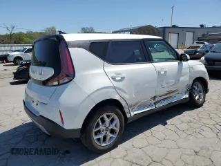 2023 Kia Soul LX with VIN KNDJ23AU5P7876114, listed as a Copart auction lot 53504475 with 34,487 mi miles and Salvage Title. Bid and sale history available at DreamBid. Image 3.