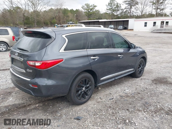 2014 Infiniti QX60 z VIN 5N1AL0MN3EC525993, wystawiony jako IAAI lot #41875586 z przebiegiem 141 867 mil mil oraz . Historia ofert i sprzedaży dostępna na DreamBid. Obrazek 4.