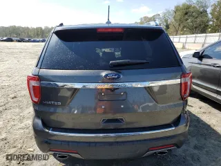 2018 Ford Explorer Limited with VIN 1FM5K7F81JGB27270, listed as a Copart auction lot 74466594 with 43,442 mi miles and Salvage Title. Bid and sale history available at carsss.com. Image 6.