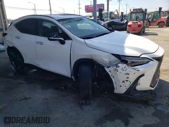 2022 Lexus NX with VIN JTJHKCFZ8N2003046, listed as a Copart auction lot 65249633 with 6,523 mi miles. Bid and sale history available at carsss.com. Image 4.