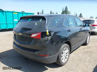 2019 Chevrolet Equinox LS with VIN 2GNAXHEV7K6212446, listed as a IAAI auction lot 42004161 with 123,863 mi miles. Bid and sale history available at carsss.com. Image 4.