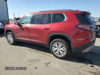 2024 GMC Acadia AWD Elevation z VIN 1GKENNKS2RJ236499, wystawiony jako Copart lot #52816875 z przebiegiem 16 027 mil mil oraz Szkoda całkowita • Salvage title. Historia ofert i sprzedaży dostępna na DreamBid. Obrazek 2.