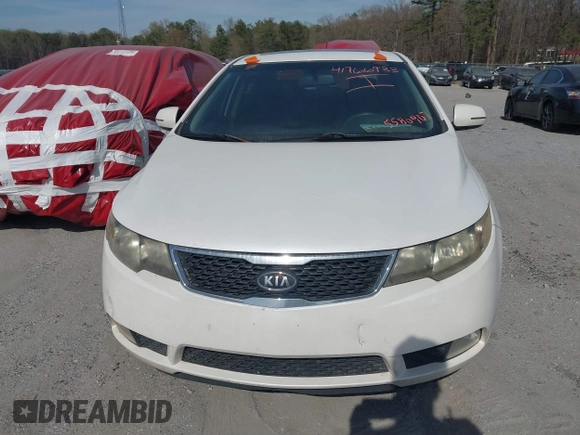 2012 Kia Forte SX with VIN KNAFW4A35C5580407, listed as a IAAI auction lot 41766933 with 203,081 mi miles. Bid and sale history available at carsss.com. Image 6.