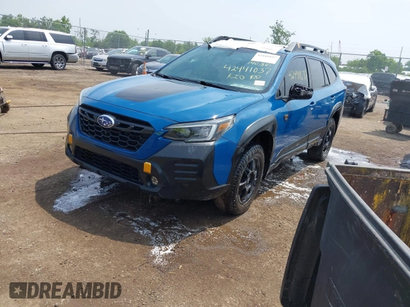 2022 Subaru Outback Wilderness с VIN 4S4BTGUD3N3129373, выставлен на аукционе IAAI как лот 42441037 с пробегом 140 801 миль миль и . История ставок и продаж доступна на DreamBid. Изображение 2.